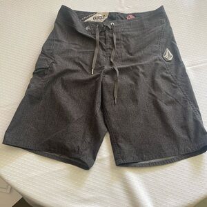 Volcom Charcoal Gray Board Shorts